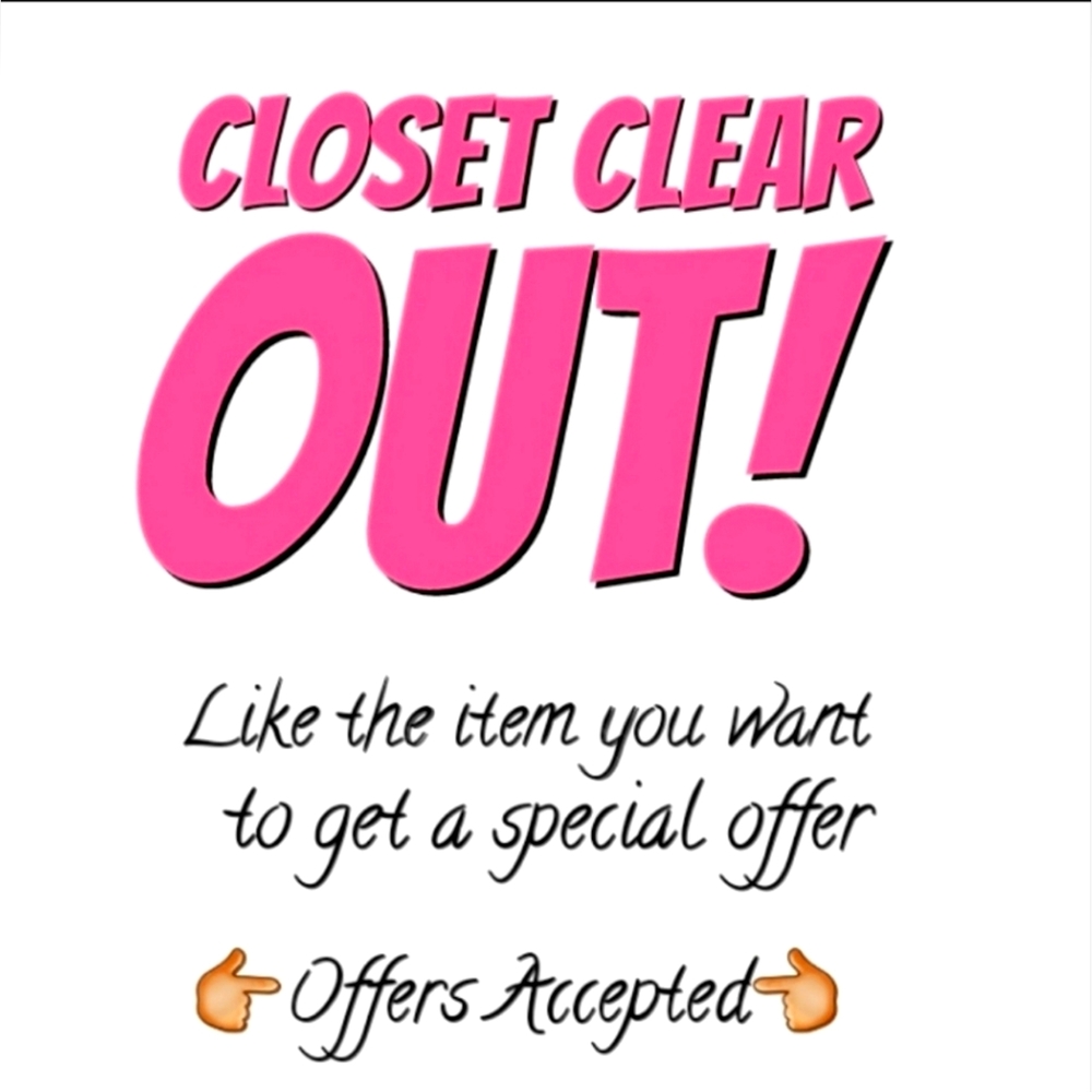 🚨TODAY ONLY🚨 ALL ITEMS ON CLEARANCE, SALE, BOGO, CLOSET CLEAR OUT 🛍